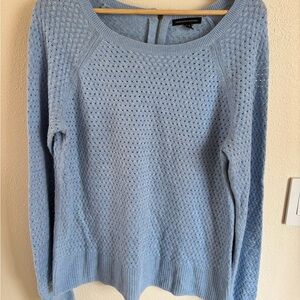 American Eagle Outfitters Light Blue Crew Neck Sweater